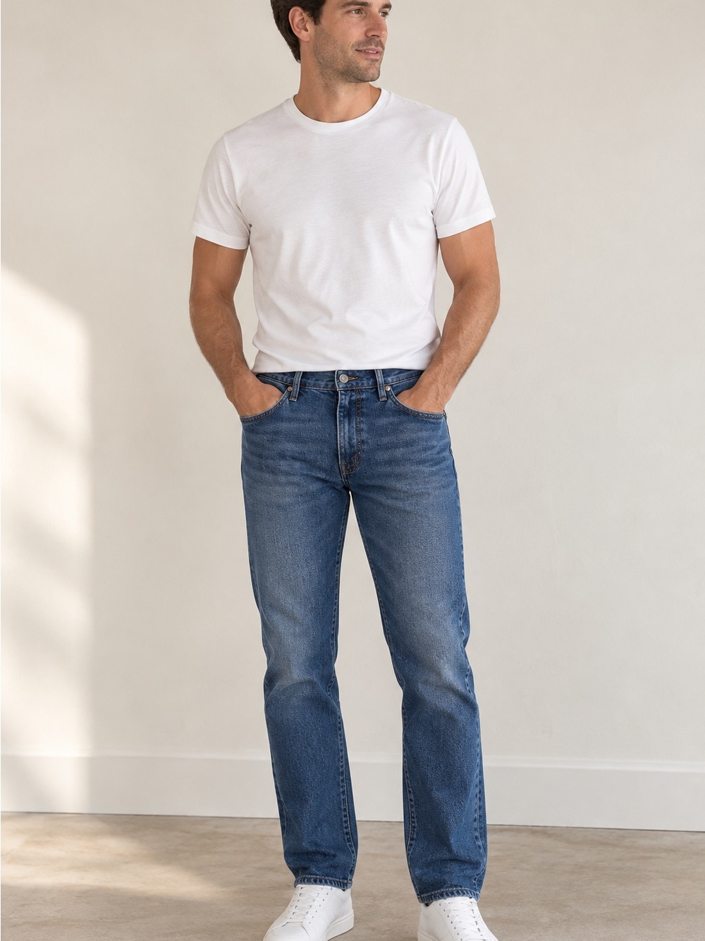 J.Crew 770 Men’s Slim Straight Jeans 32x30 Blue Denim